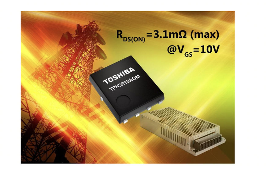Toshiba announces new 100V N-Channel MOSFET to support miniaturization within power supply applications